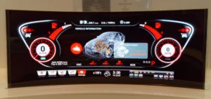 LG Display Automotive Console Display