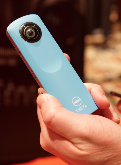 Ricoh theta 360 camera