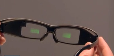 Sony Smartglasses displays