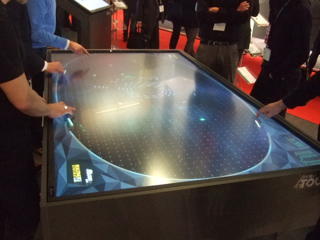 Lang AG NEC touch table