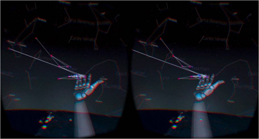 Leap Motion Planetarium 2