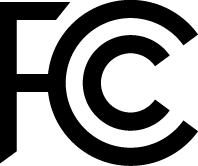 fcc logo black on white