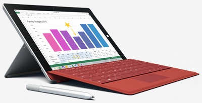 Microsoft Surface 3 tablet