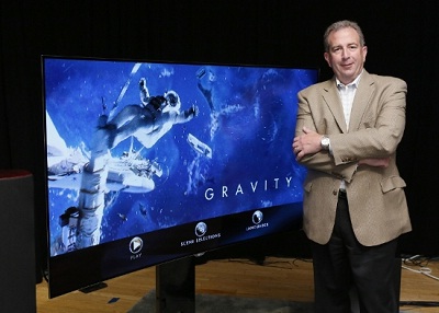 LG Tim Alessi and EG9600 OLED TV