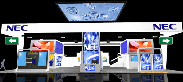 nec infocomm booth