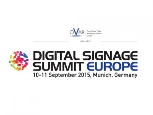 Digital Signage Summit Europe 2015 Logo Posting 300x225