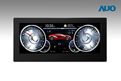 AUO LCD instrument cluster