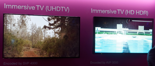 Ericsson SDRUHD vs HDRFullHD