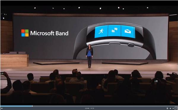 Microsoft Band 10 2015