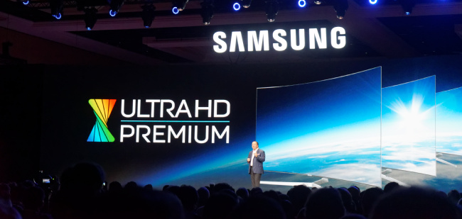Samsung press event ultraHD Premium