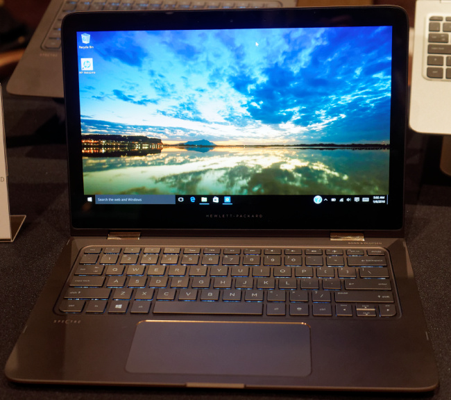 HP Spectre OLED notebook