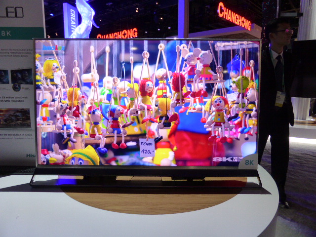 Hisense 8k prototype TV