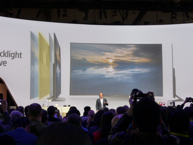 Sony press conference Backlight Master Drive