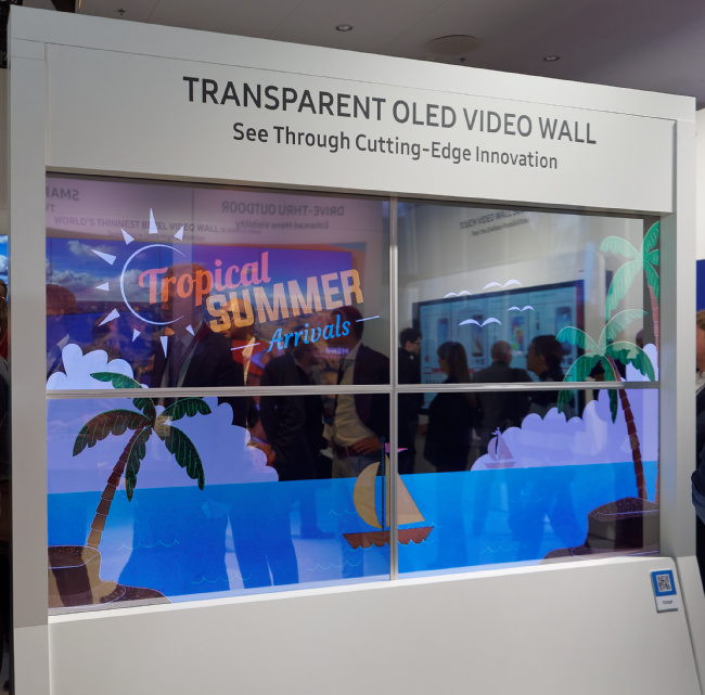 Samsung Transparent OLED