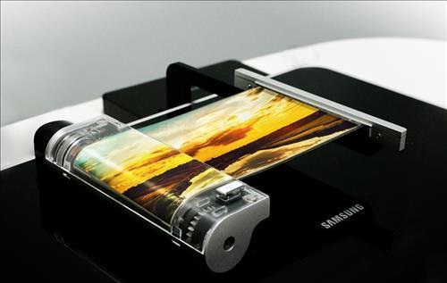 Samsung rollable AMOLED display
