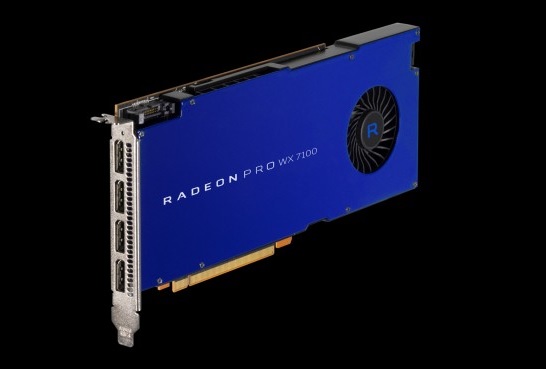 AMD WX 7100 GPU