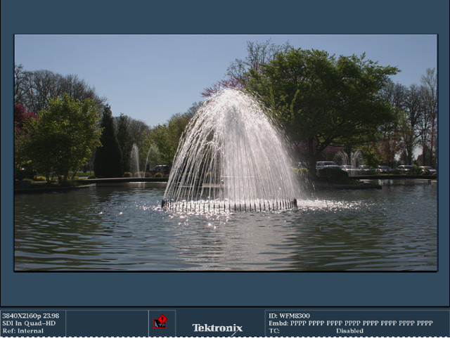 Tektronix fountain