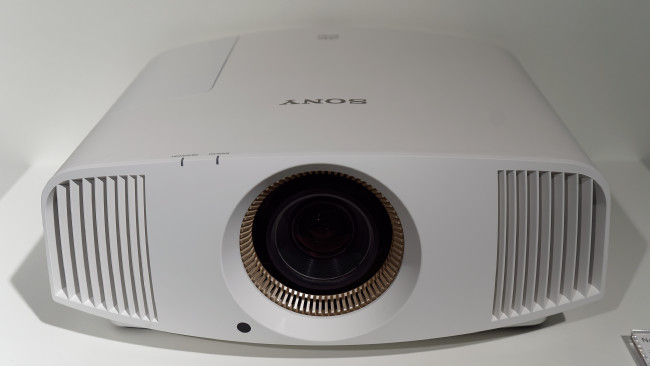 Sony VW55ES projector in white