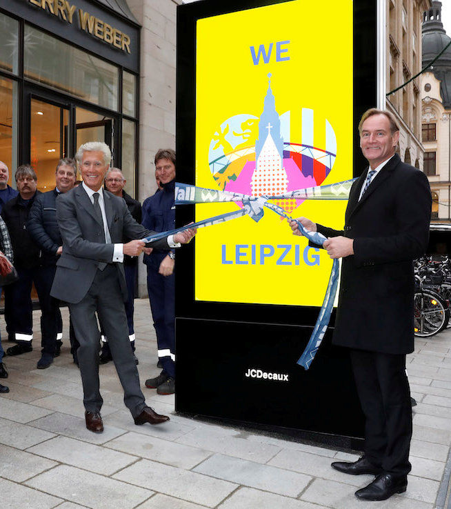 Wall DooH Screens in Leipzig