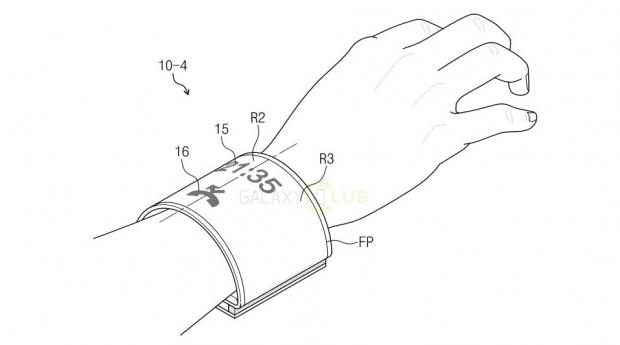 samsung galaxy wings foldable device patents 1