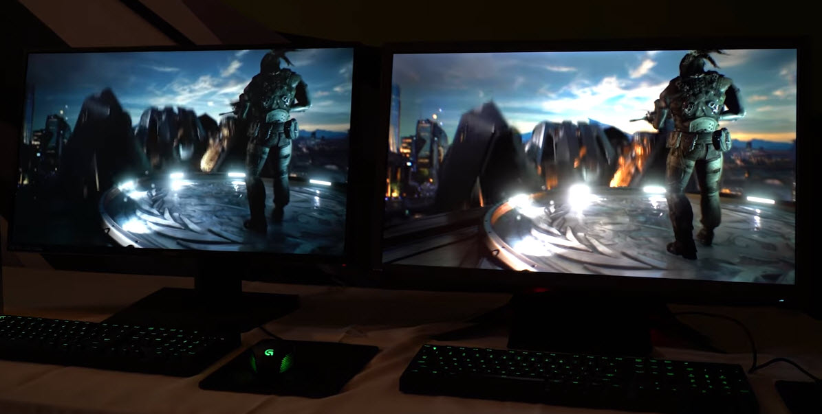 Nvidia HDR Asus monitor