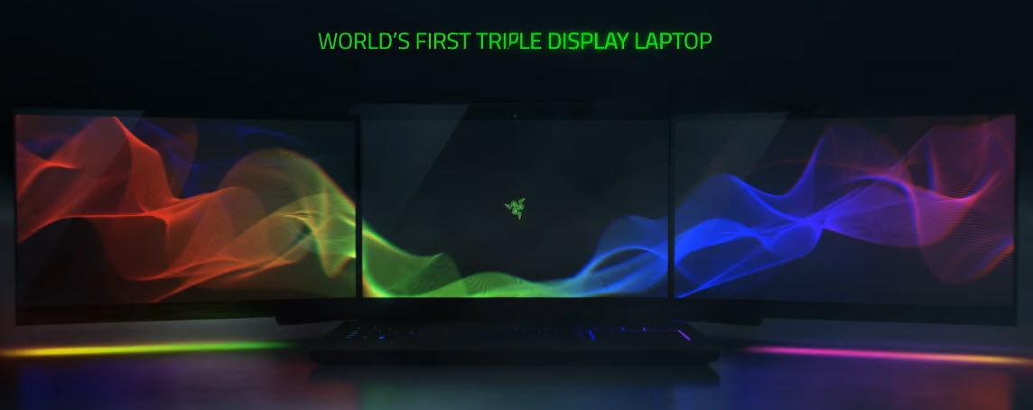 Razer triple notebook