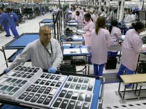 Smartphone manufacturing line