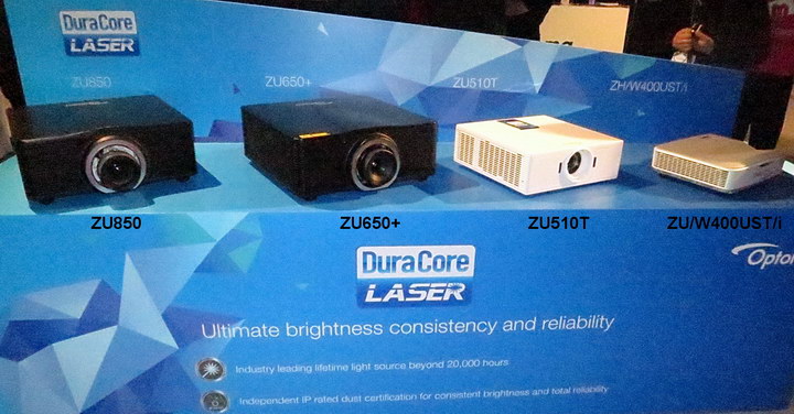 ISE Optoma Dura core Laser Text resize