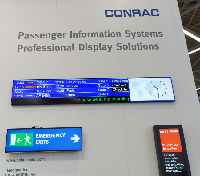 Conrac stretch displays