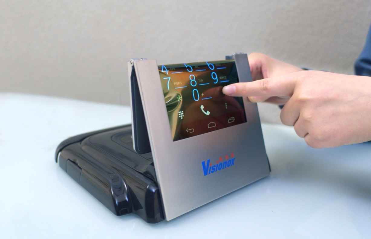 visionox flexible with touch