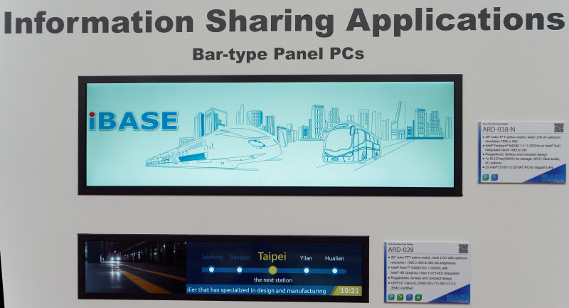 iBase Stretch Panel Displays