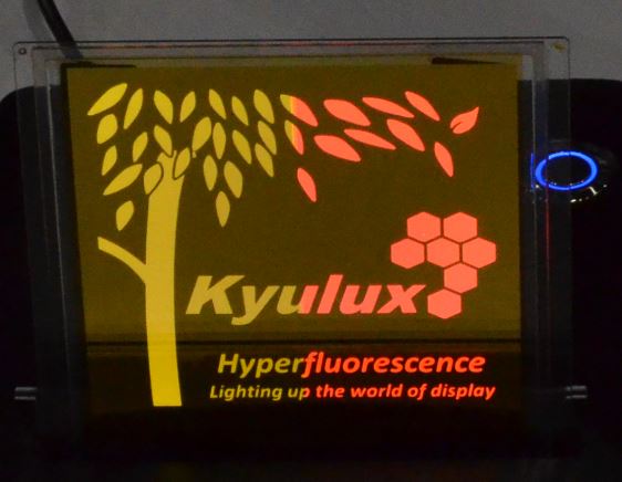 Kyulux yellow and red