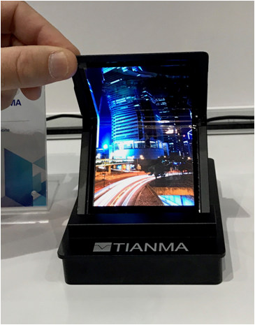 Tianma flexible OLED