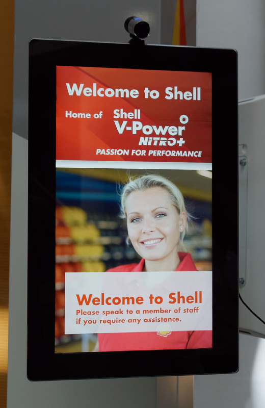 Shell Interactive screen