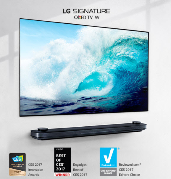 LG OLED W TV