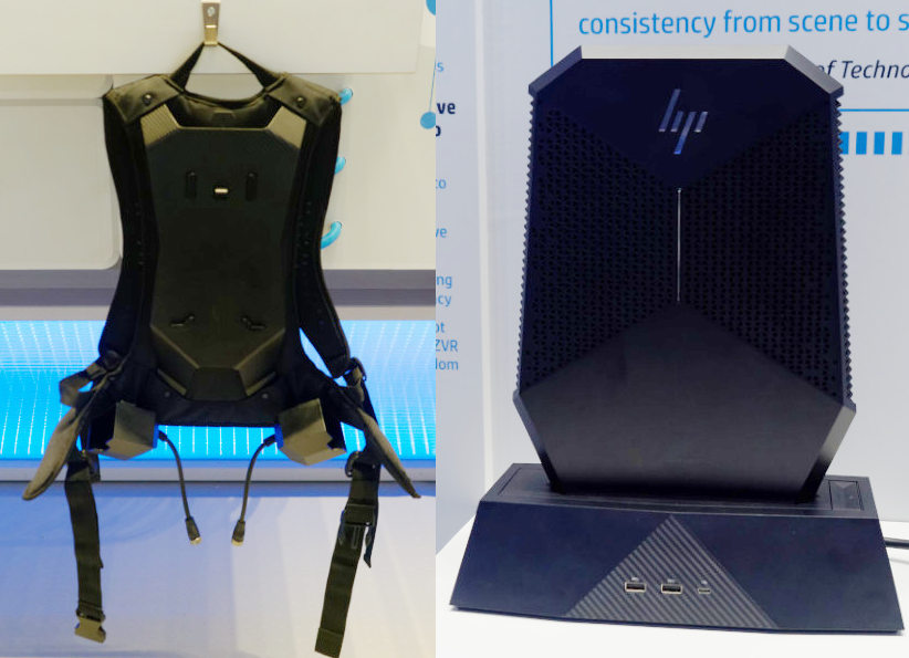 HP BackPack PC and harness