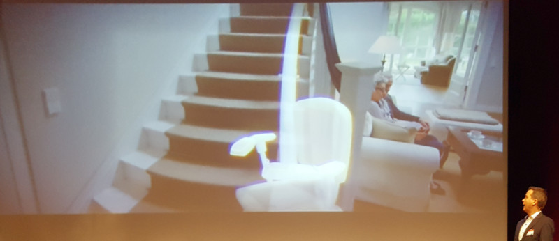 Hololens stairlift