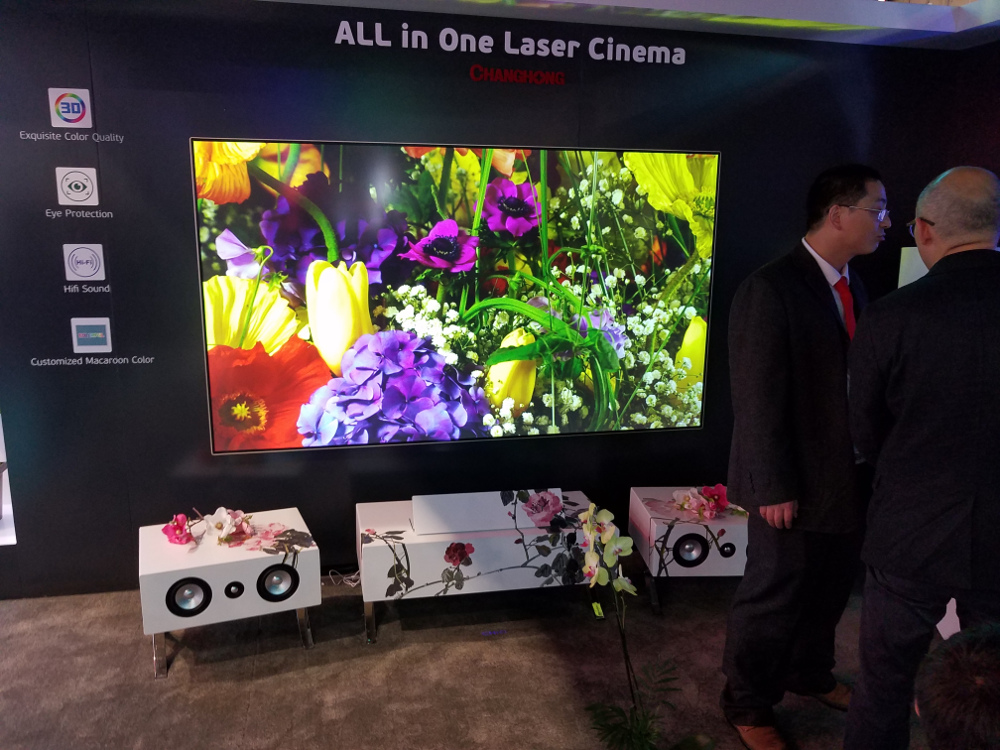 Changhong all in one laser cinema