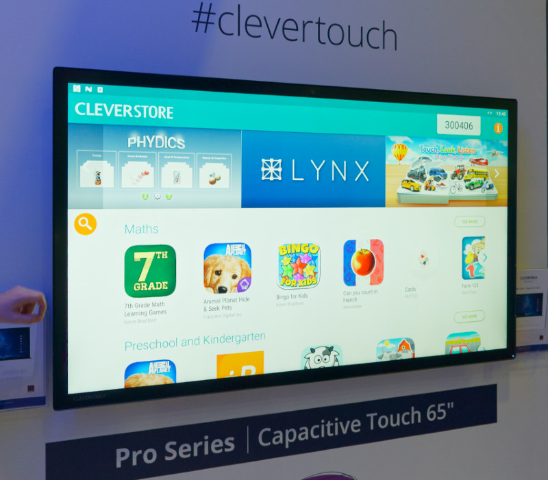 Clevertouch PCap Display