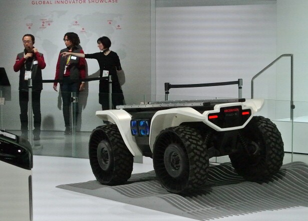 Honda 3E D18 Robot ATV proc