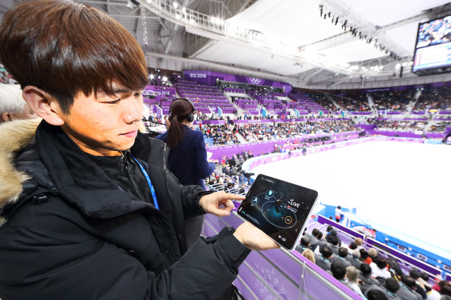 5G time slice demo at PyeongChang