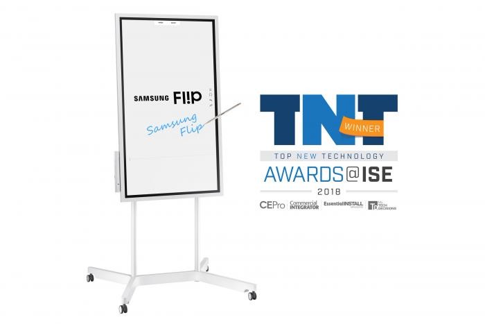 Samsung ISE 2018 Samsung Flip award