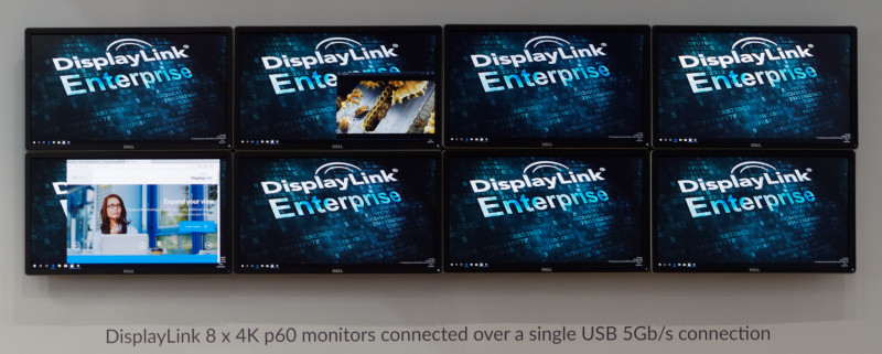 DisplayLink 8 4K Displays