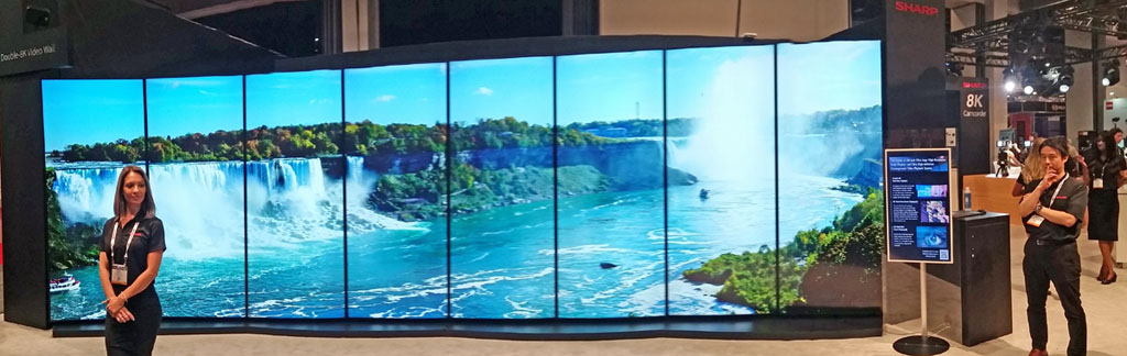 Sharp 8K V Wall Panorama 1024