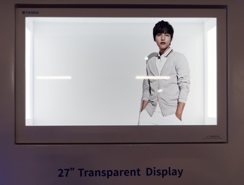Tianma Transparent LCD