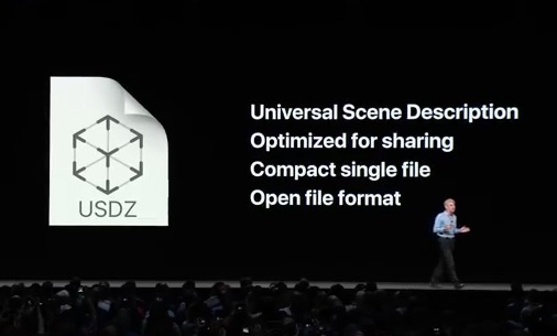 Apple USDZ file format