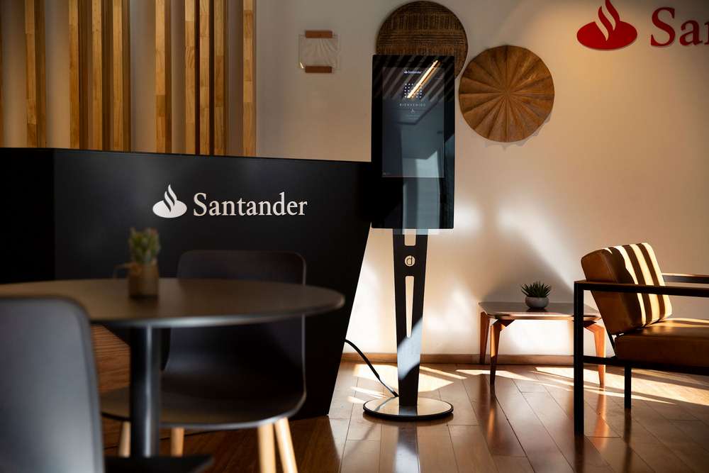 Santander WorkCafe iosk