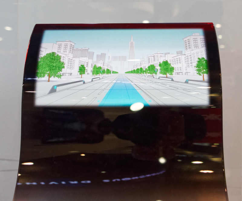 Denso Flexible Display