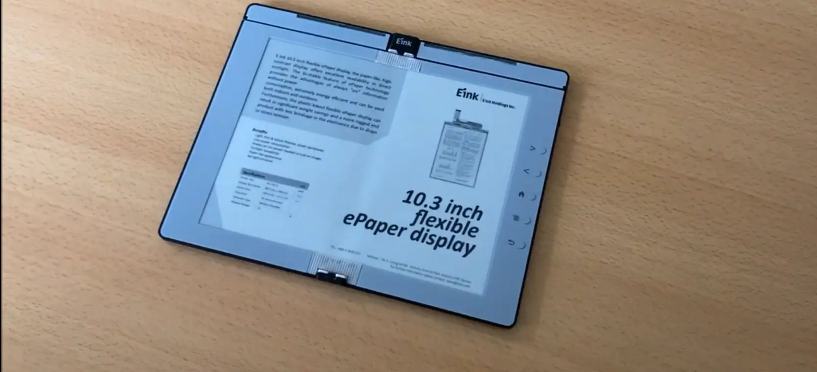 E INK Flexible Reader