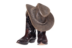cowboy boots and hat MJ13 Giu